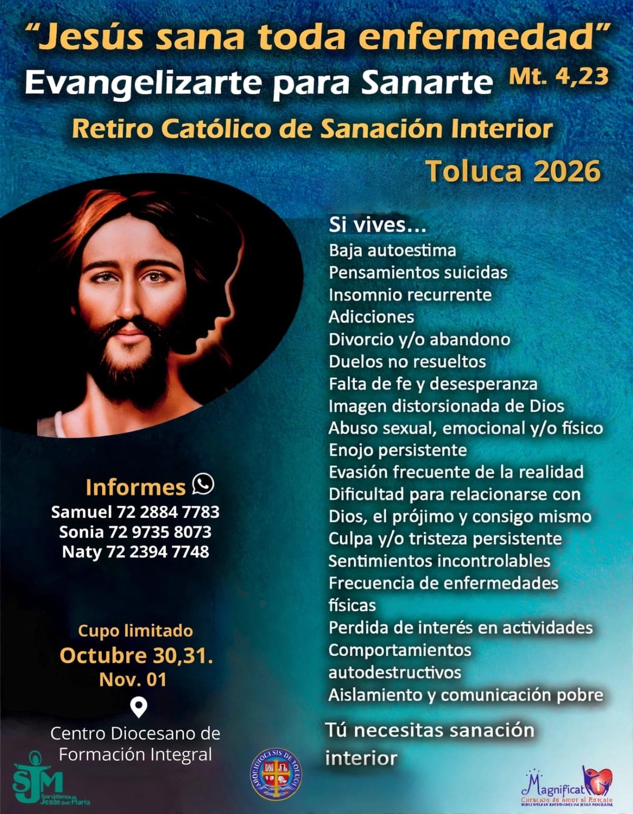 SANAIN * Evangelizarte para Sanarte * Sanación Interior